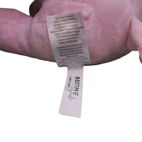 Bedtime Originals Twinkle Toes Pink Elephant Plush Hazel Stuffed Animal Toy. - Picture 4 of 5